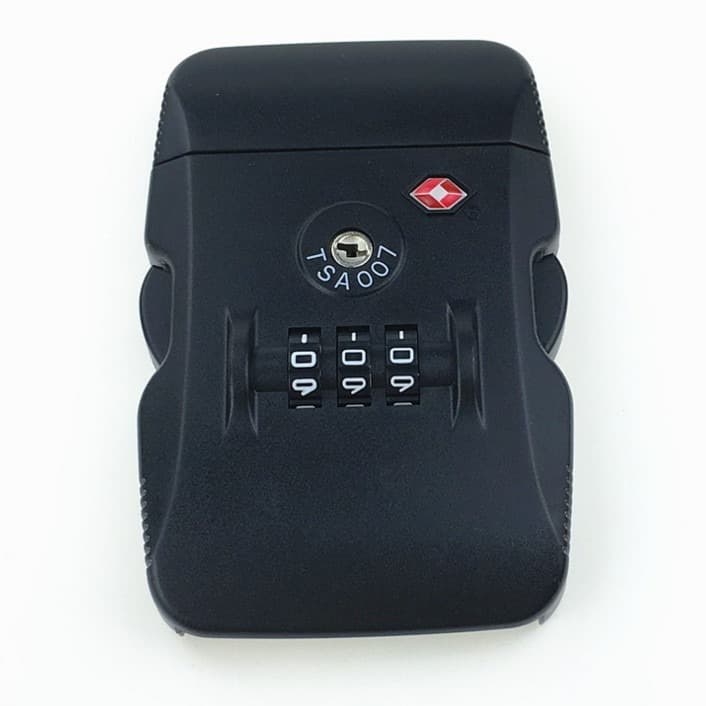 Luggage Accessories 319 TSA Lock, Buckle Combination Lock, Security Fastener for Backpacks, 5.0 Buckle In Stock