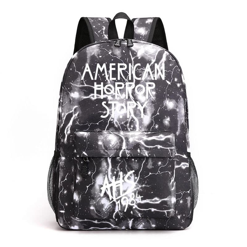 Cross-border Dropshipping Independent Station Amazon American Horror Story Printed Starry Sky Backpack