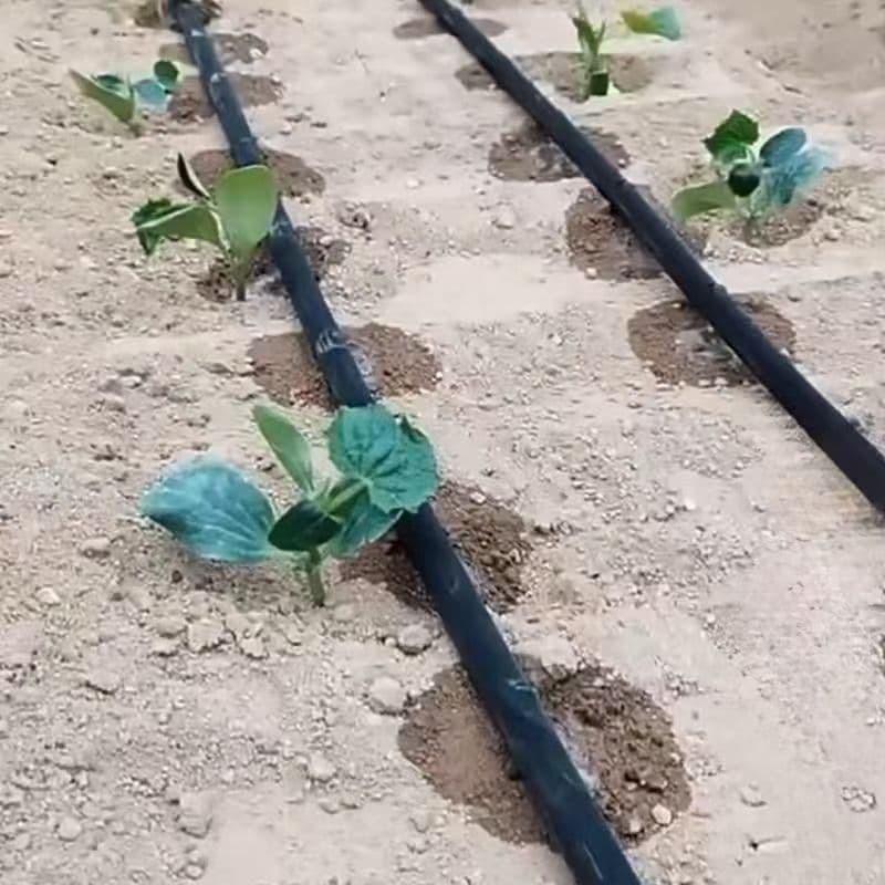 New drip irrigation tape, 16mm, greenhouse vegetable field pipe, water-saving irrigation cylinder.
