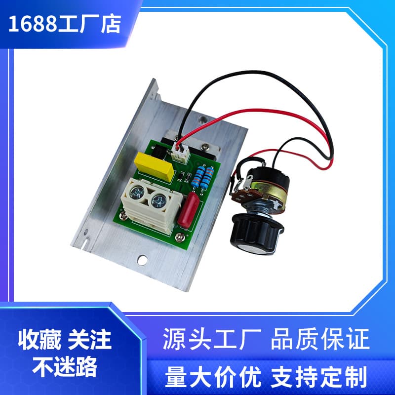 10000W Imported Thyristor, Ultra High-Power Electronic Heating Wire Voltage Regulator, Dimming, Speed, and Temperature Control
