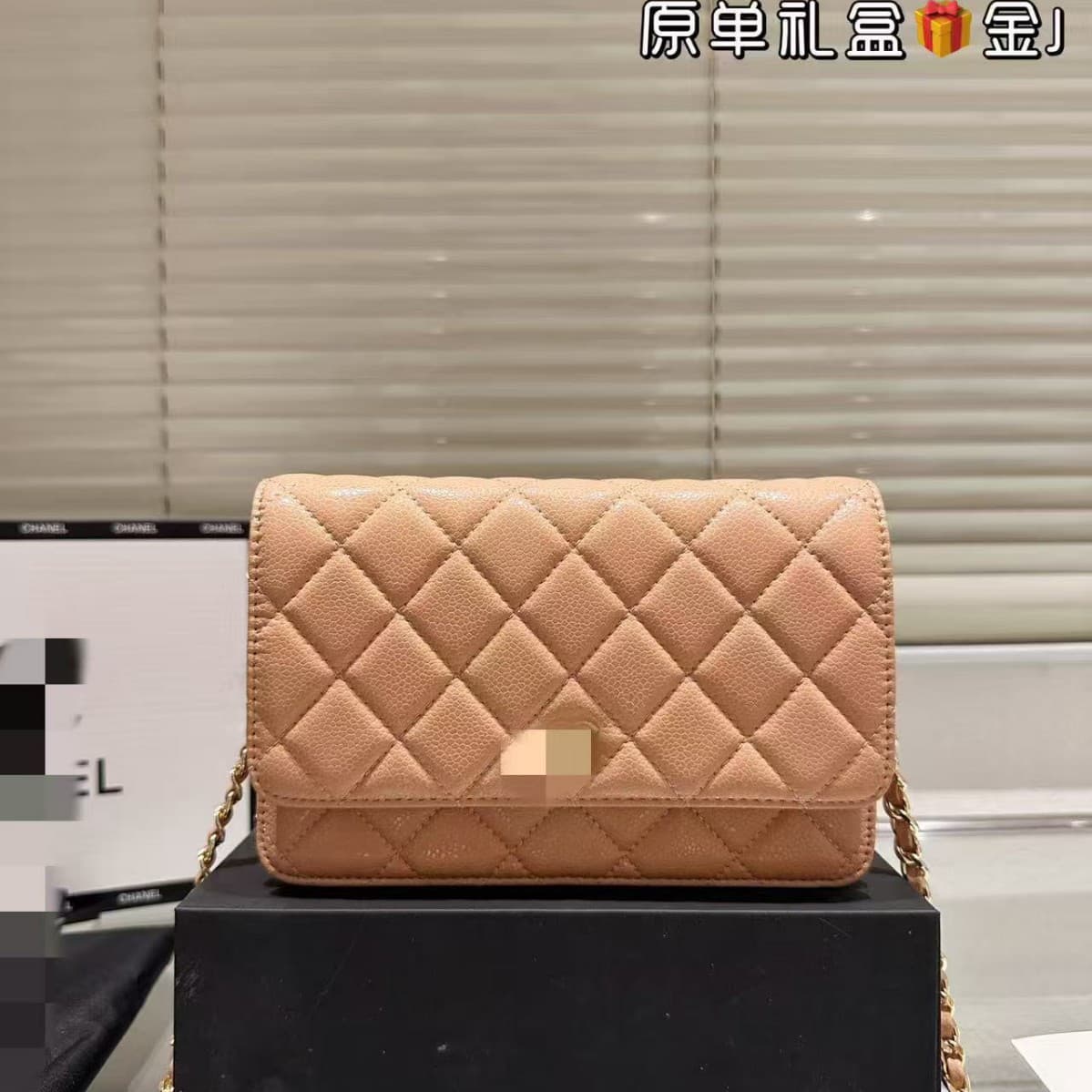 2025 New Style / Genuine Leather / Caviar Cowhide Chain Bag Women's Fortune Shoulder Bag