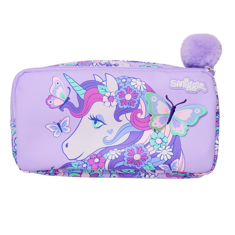 Australia Smiggle Pencil Case Student Stationery Bag Large Capacity Pencil Pouch Cartoon Stationery Bag for Primary and Middle School Children