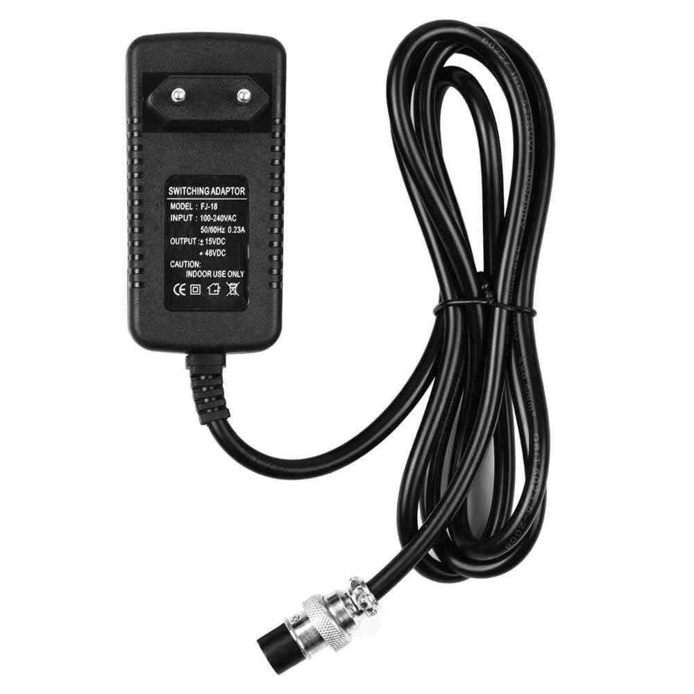 Mixer Power Adapter External Power Supply Dual 15V/48V 4-Hole 4-Pin/4-Core/Four-Core 110v-240v