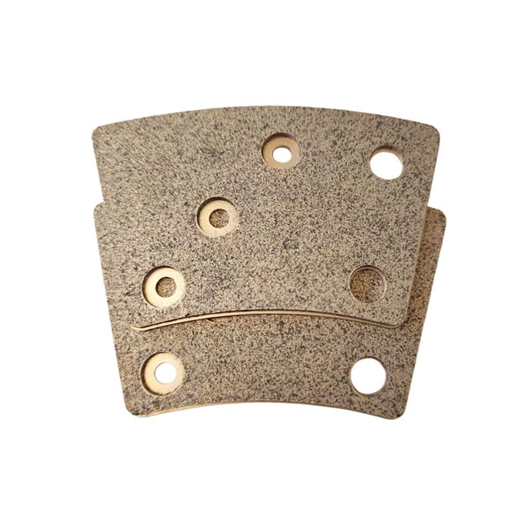 Custom Copper-Based Friction Plate for Clutch Components, Large Machinery Clutch Hongwei