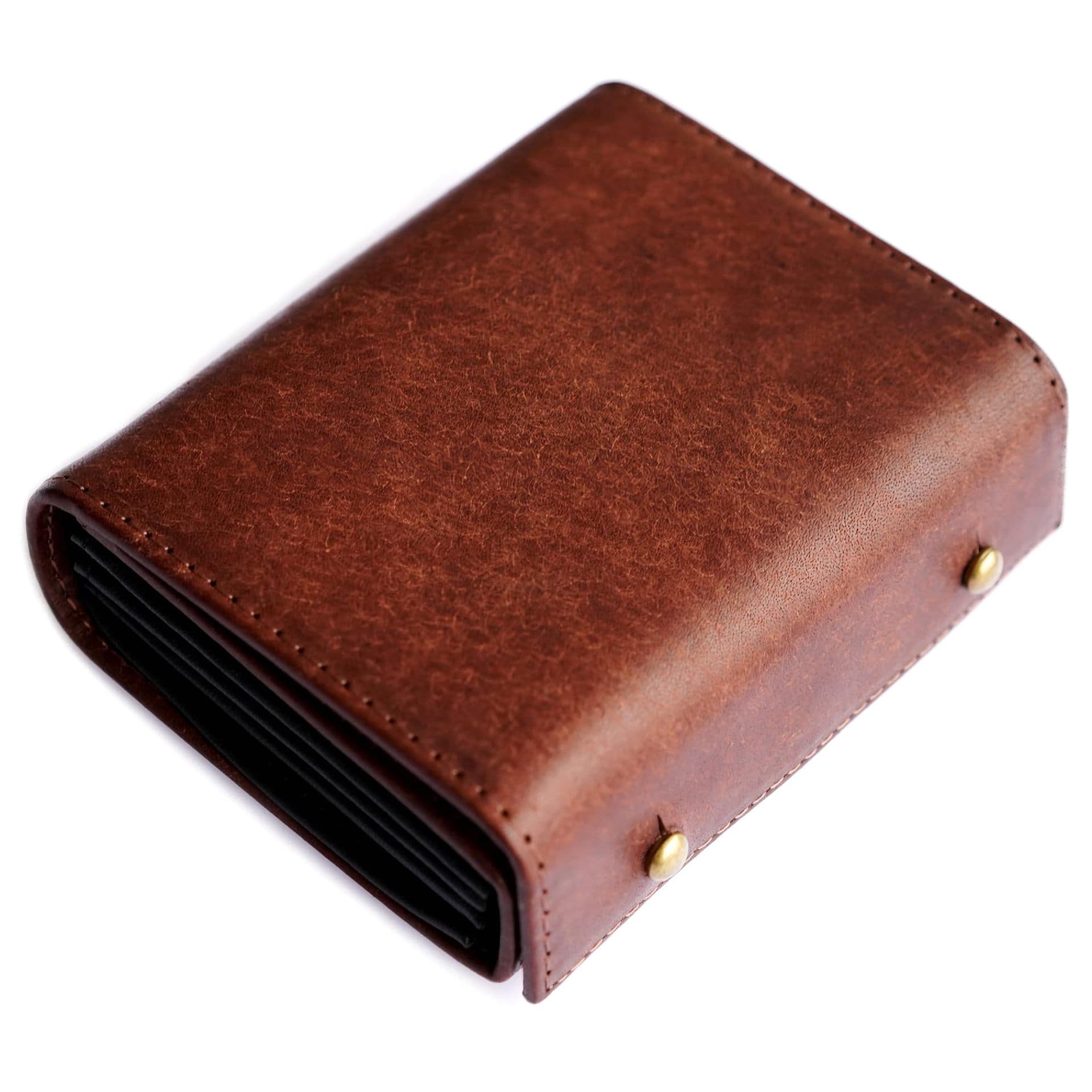 Amazon Japanese Style Anti-Skimming Genuine Leather Wallet with Large Coin Pocket, Multiple Card Slots, Credit Card Holder, Men's Wallet