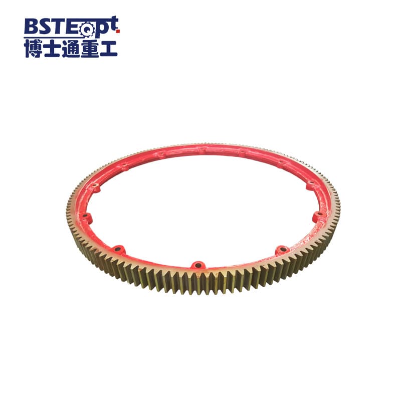 Building materials for sale: mini cement chain wheel rotary kiln spare parts