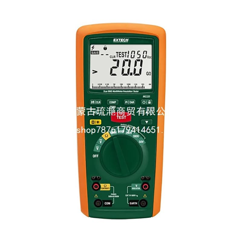 Extech MG320-NIST Multifunctional Insulation Tester and True RMS Multimeter
