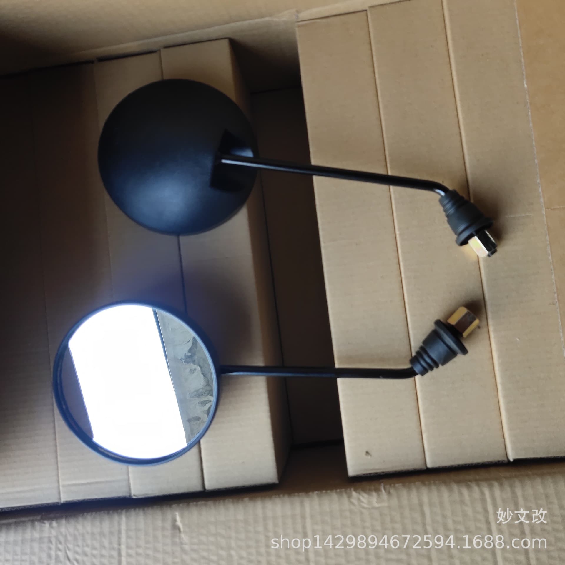 Wholesale Electric Rearview Mirror Scooter Universal Rearview Mirror Reversing Mirror Niu 8mm Electric Vehicle HD Reflective Mirror