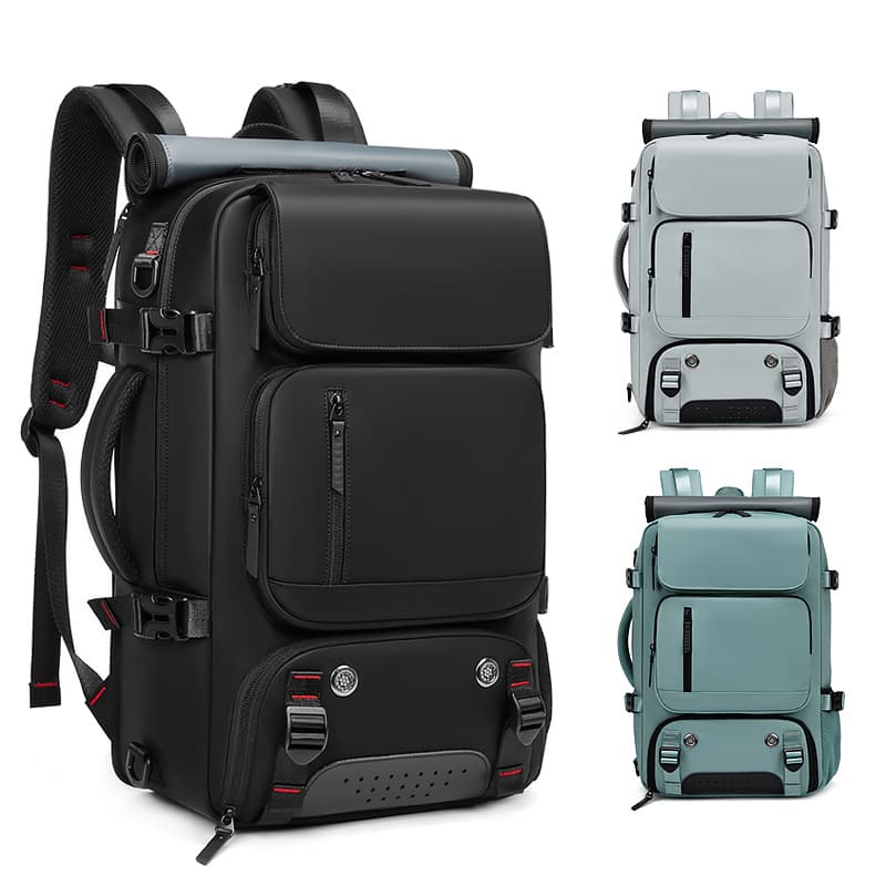 Cross-border spot wholesale men's fashion backpacks, leisure travel large-capacity men's backpacks, waterproof computer bags