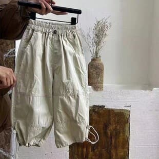Boys' Pants Summer Thin Loose Cargo Long Pants Children Baby Boys Kids Korean Style Mosquito-Repellent Pants