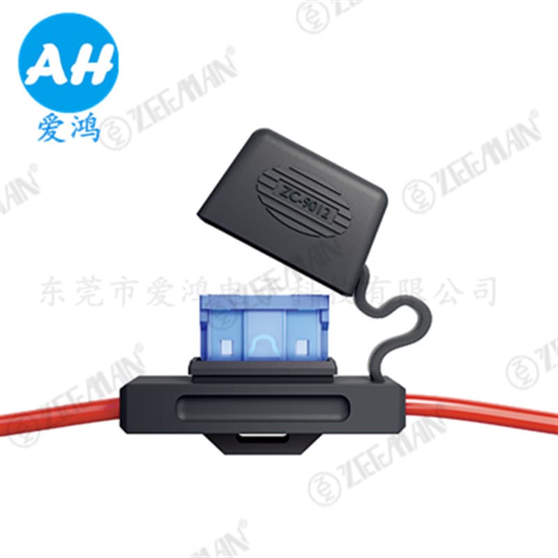 ZC9012 Automotive Wiring Harness Fuse Holder, Medium Automotive Fuse Holder 16 Gauge Gimen Original ZC-9012