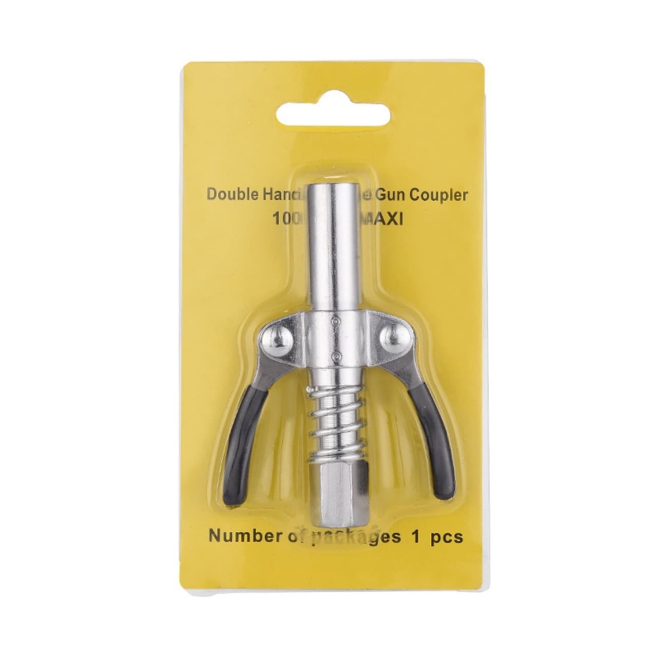 Double-Handle Gear Lock Pliers Type High-Pressure Oil Filling Nozzle Grease Nipple New Style Grease Head Electric Manual Grease Nipple