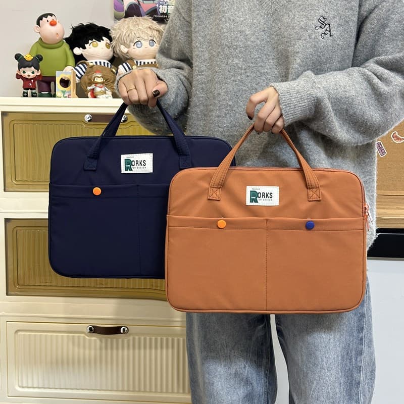 Korean high-looking laptop bag for women 14-inch 13.3/11-inch/storage tablet keyboard bag