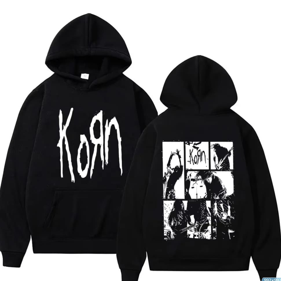 Unisex Double-Sided Graphic Hoodie Long Sleeve Comfortable Casual Loose Fit Streetwear Style Cotton Sweatshirt for Men And Women