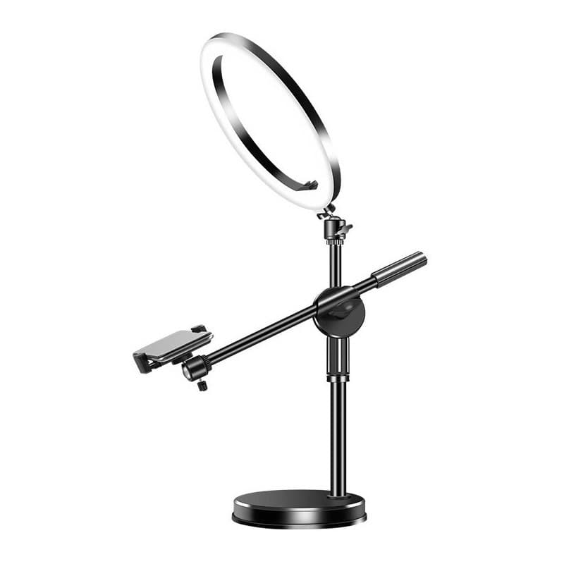 Mobile phone live photography fill light bracket desktop free rotating professional overhead shot support frame disc overhead shot bracket