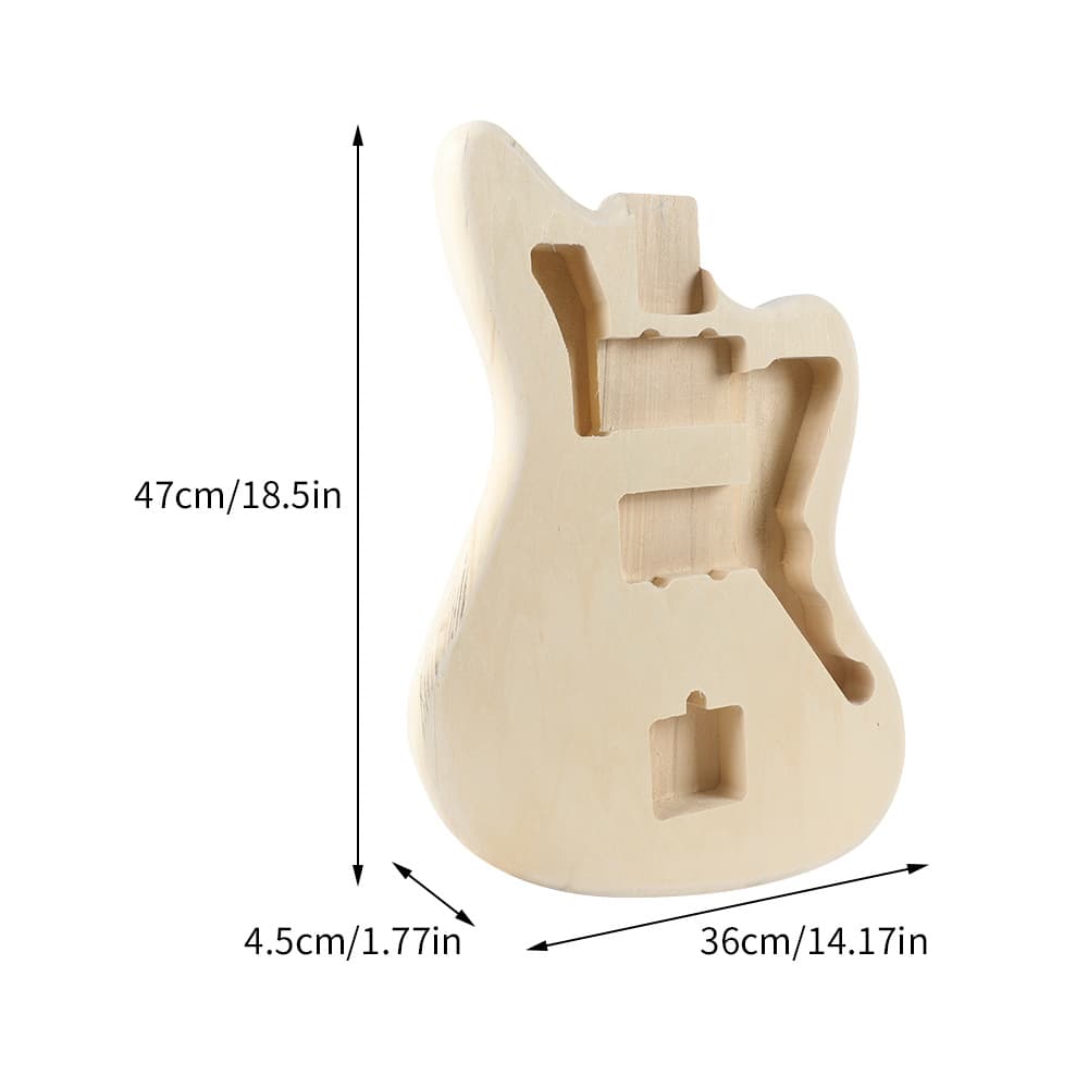 Cross-border MZB-T Electric Guitar Body I4400 Electric Guitar Material Accessories Practice Guitar Body