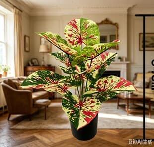 Simulation Monstera Leaf Home Decoration Plant Beach Party Supplies Table Manufacturer Wholesale Home Styling