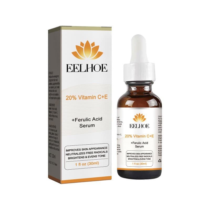 EELHOE Vitamin C Serum Facial Moisturizing Gentle Hydrating Skin Tone Care Massage Serum
