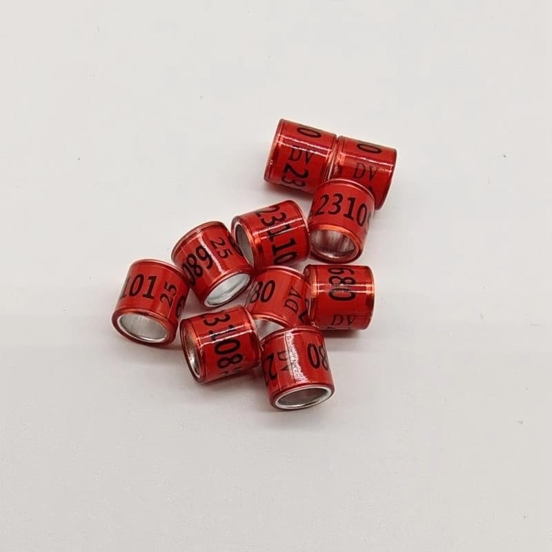 2026 Pigeon Leg Bands Uniform Rings Pigeon Supplies Racing Pigeon Rings Foot Rings Marker Rings Pigeon Gear