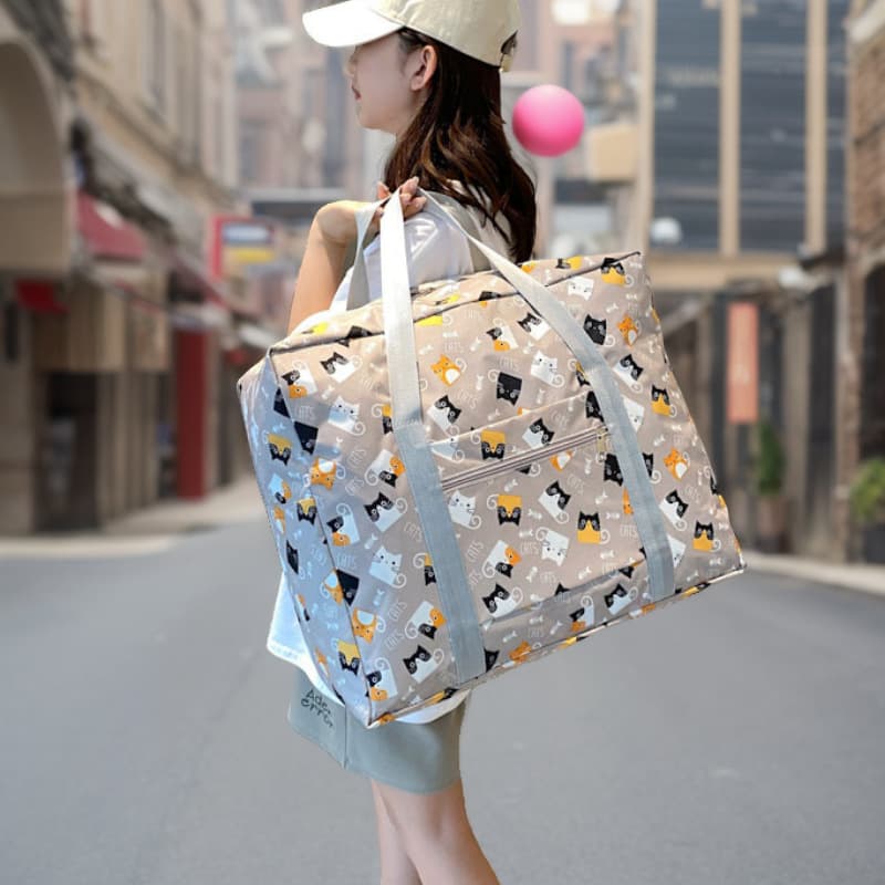 Short-distance travel bag, large-capacity clothing and quilt storage bag, lightweight portable luggage bag, women's portable maternity storage bag