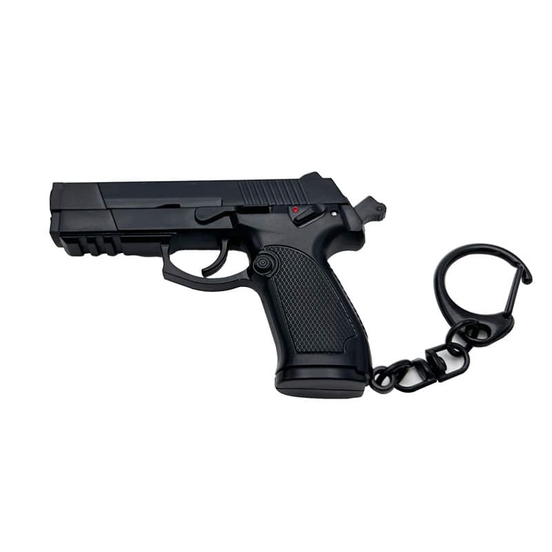 Cross-border New Product 1:3 Small Mauser 92 Toy Gun Keychain Detachable Mini Replica Gun Pendant Gift
