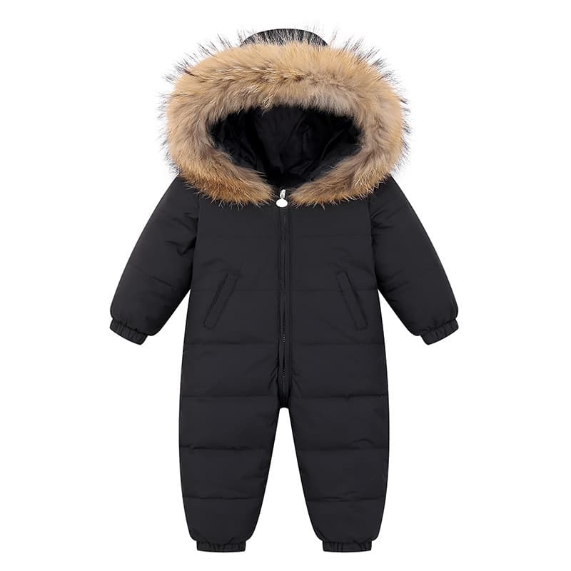 Factory Direct Children's One-Piece Down Jacket Boys Girls Baby Winter Set Romper Outfit Crawling Suit Kids Clothing