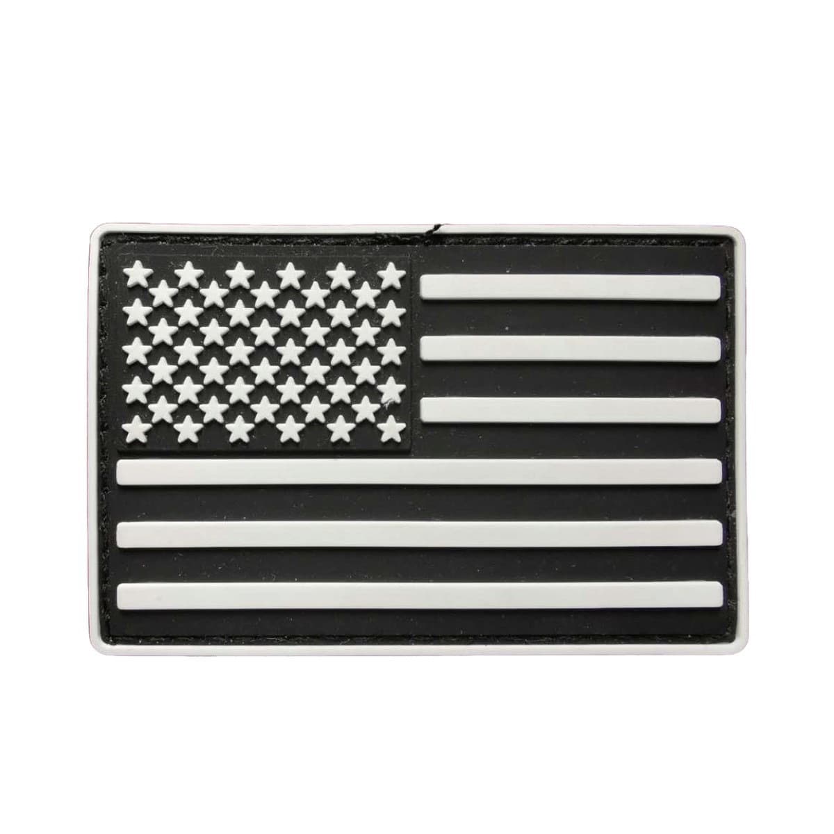PVC American Flag Hook and Loop Tactical Armband Thickened Plastic Logo Factory Direct Cross-border Supply