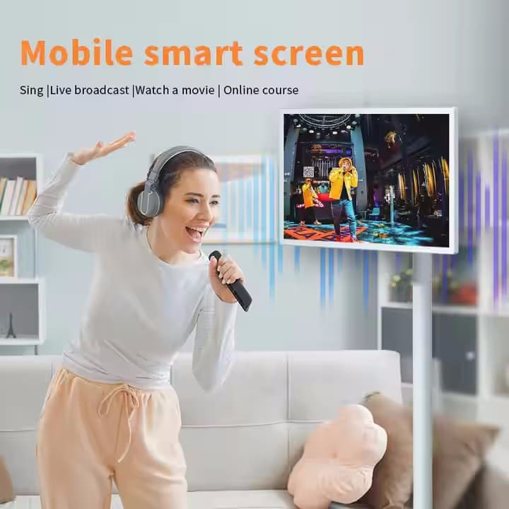 All-in-One Smart Portable TV 32-inch Smart TV for Export with Google