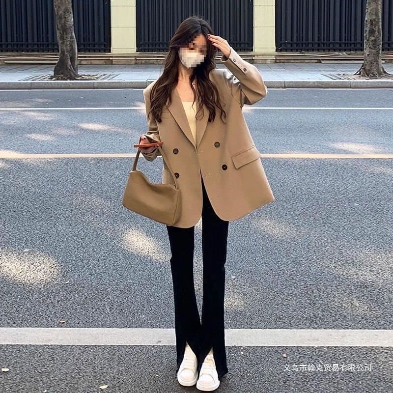 Spring/Autumn Blazer for Women, 2025 New Arrival Korean-style Versatile Top, Petite Suit Jacket