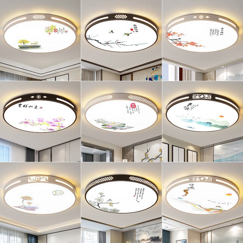 New Chinese Style LED Ceiling Light 2024 New Model for Bedroom, Living Room, Study, Balcony, Hallway - Zhongshan Lighting