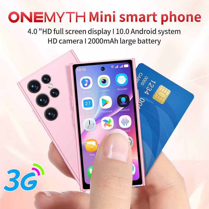 onemyth s25 Pro mini mobile phone 4.0 inch Android dual SIM cheap backup smartphone