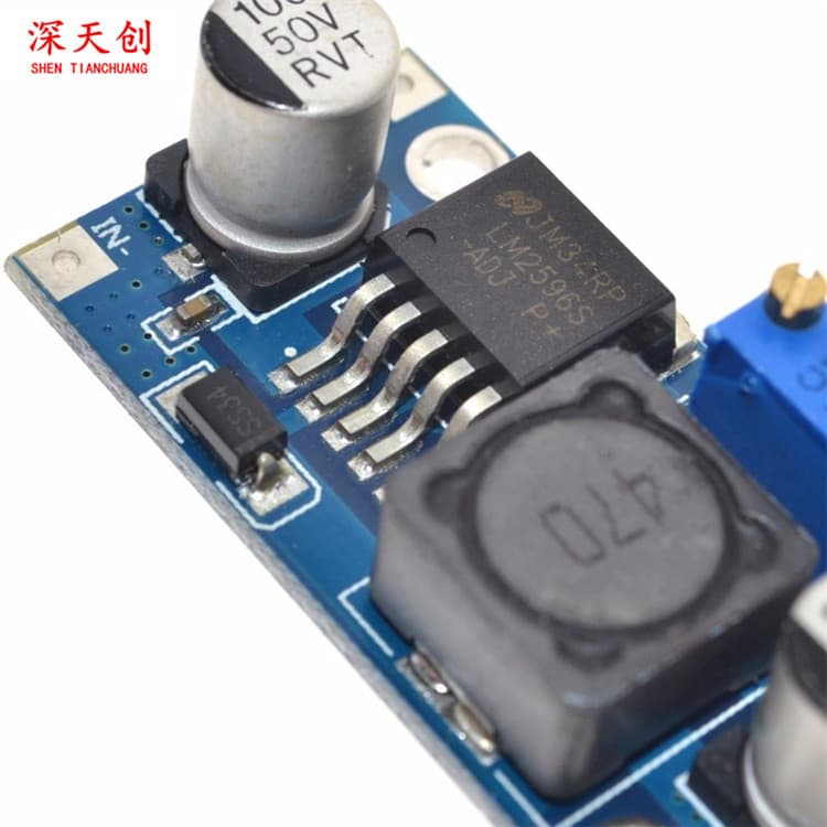 LM2596S DC-DC Step-Down Power Module BUCK 3A Adjustable Voltage Regulator, Superior to LM2576