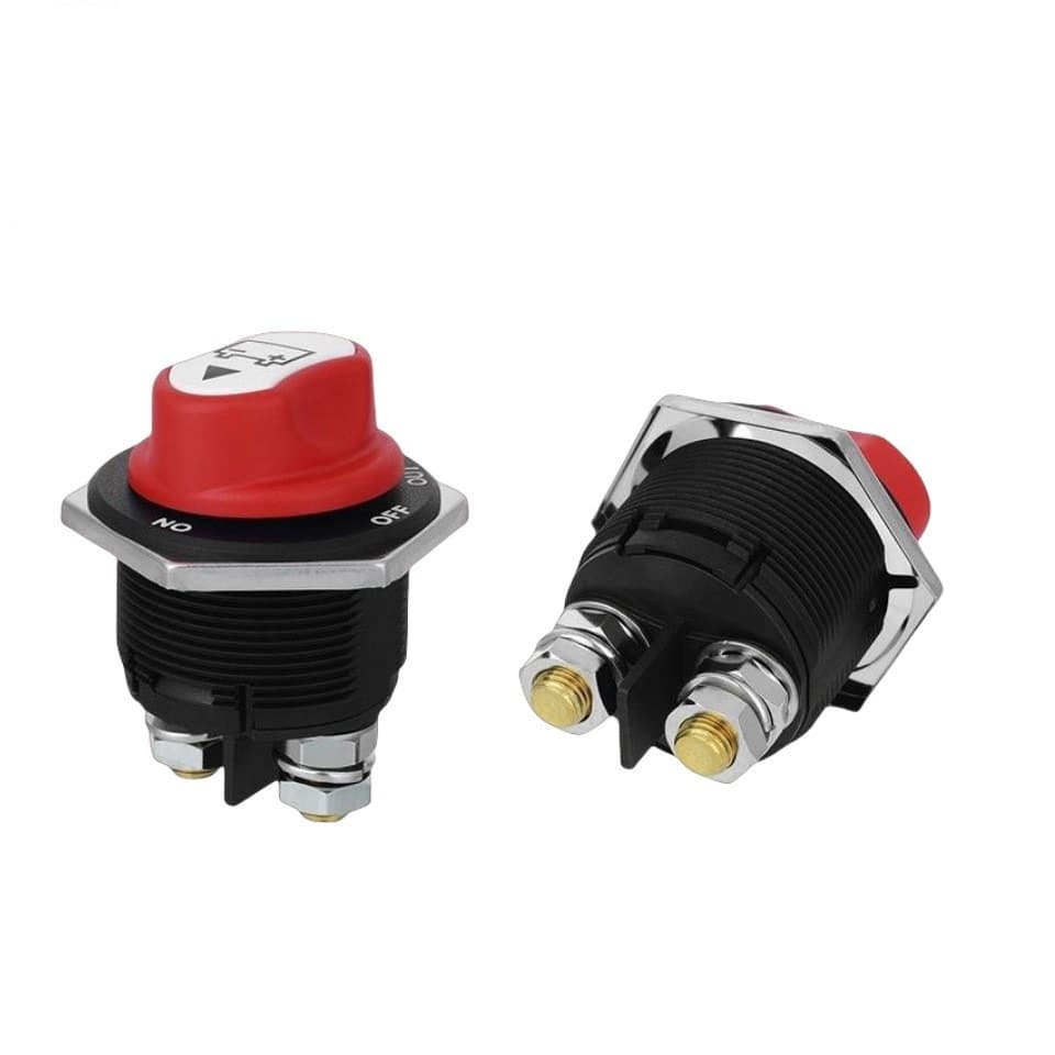 Factory direct sales 50/100/200/300A car power-off switch yacht/RV battery rotary switch power-off