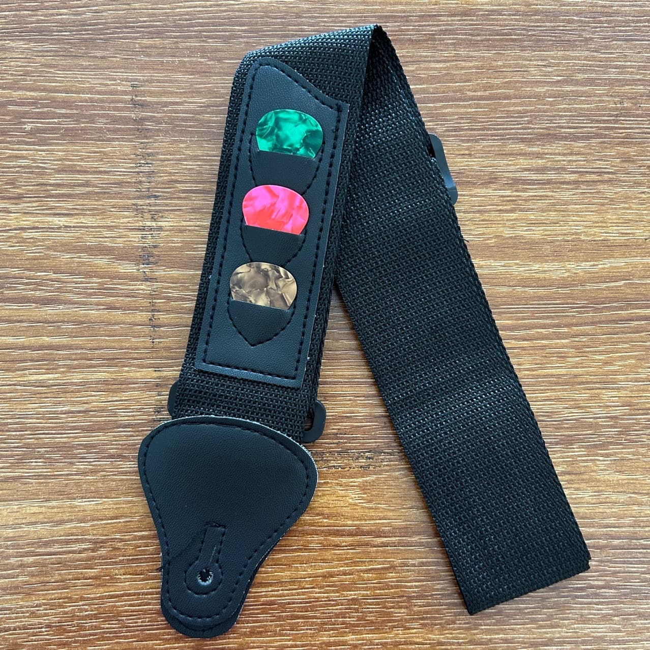 Guitar Strap with Pick Holder, Electric Guitar Strap, Bass Guitar Shoulder Strap