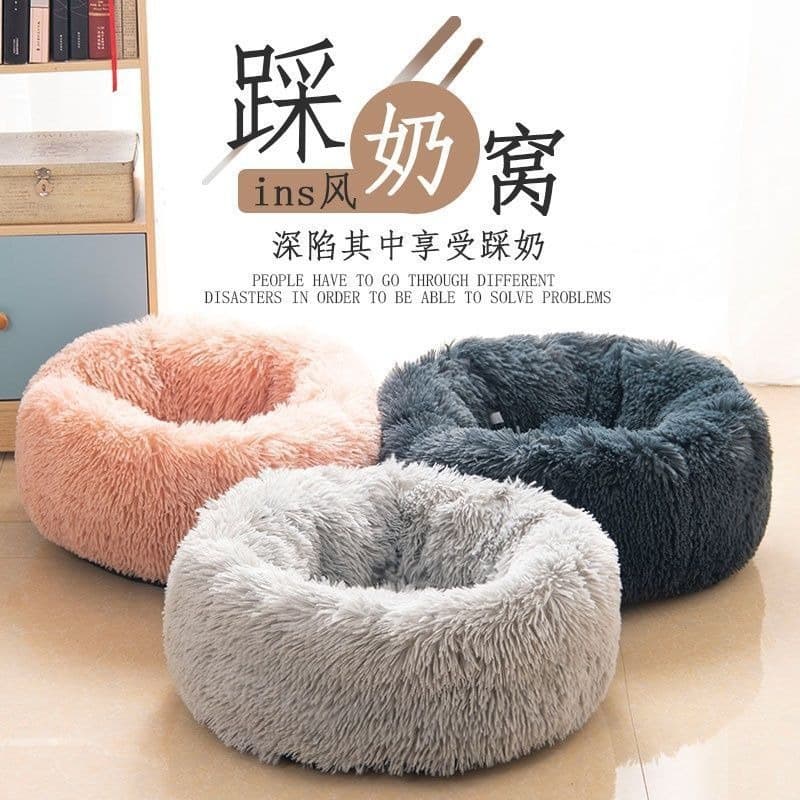 Cat Bed Winter Warm Teddy Dog Bed Mat All-Season Pet Bed Washable Small Dog Bed