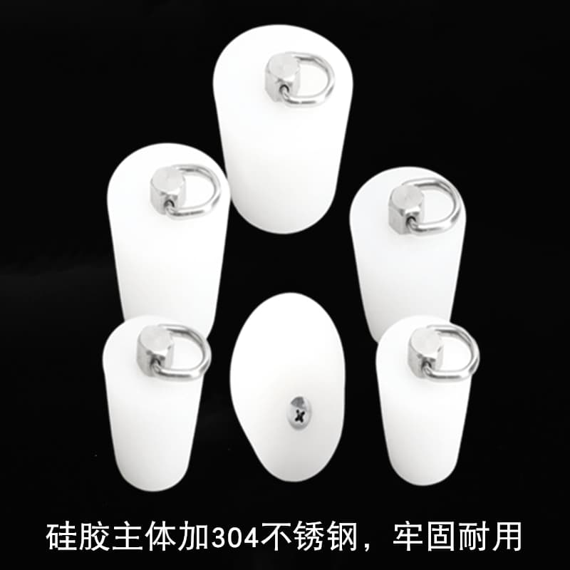FDA Food-Grade Silicone Stoppers, Solid Hole Plugs, Glass Erlenmeyer Flask Stoppers, Soft Sealing Plugs, Test Tube Stoppers
