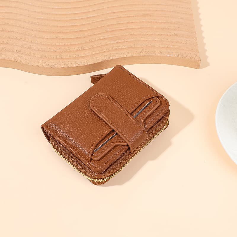 New Women's Wallet Short Wallet for Women Premium Card Holder 2-in-1 Ins Fashion PU Small Wallet for Women