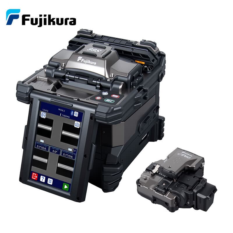 Fujikura 99S fiber core alignment fusion splicer CT60 fiber optic cutter Fujikura99S can connect to G654E fiber
