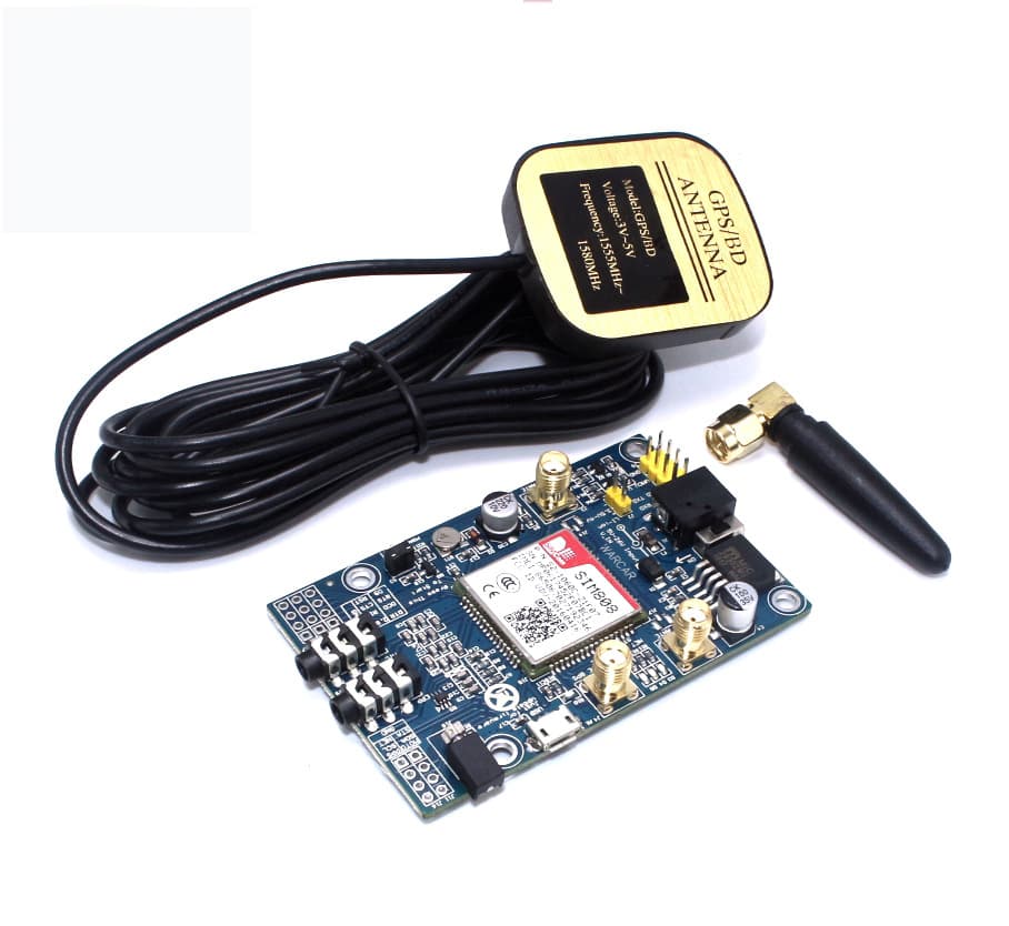 SIM808 Module Development Board GSM GPRS GPS Positioning SMS Development Board with STM32.51 Program
