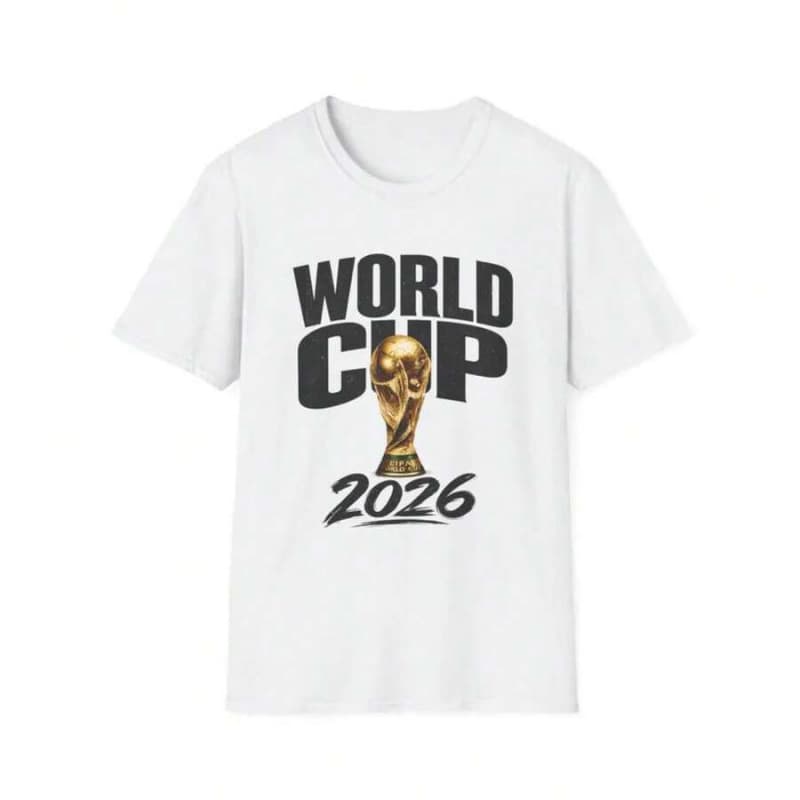 FIFA-World Cup New Summer And Autumn Apparel Trophy T-Shirt