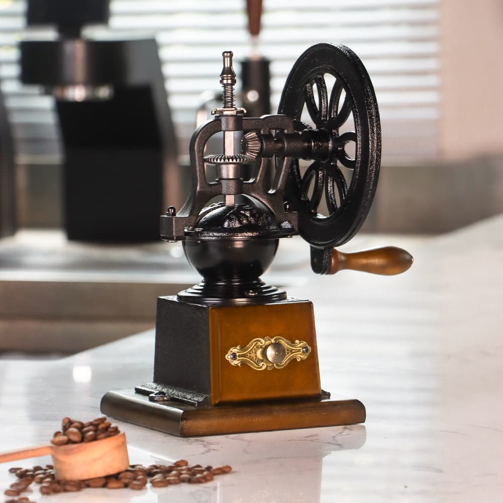 L-beans Hand Bean Grinder Super Labor-saving Retro Hand Coffee Bean Grinder Coffee Grinder