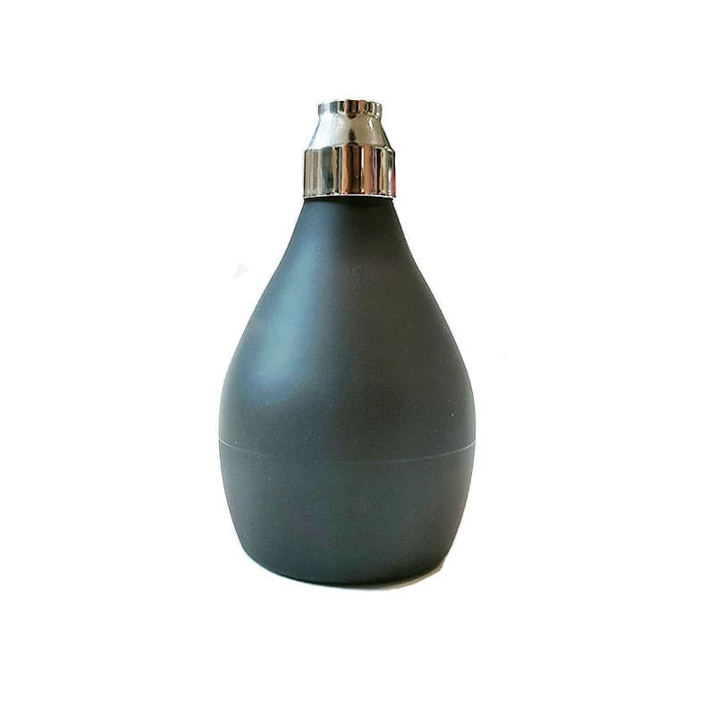 Powder spray ball Talcum powder Fine powder Filled metal nozzle Blowing powder ball Dust blowing ball PVC ball Rubber
