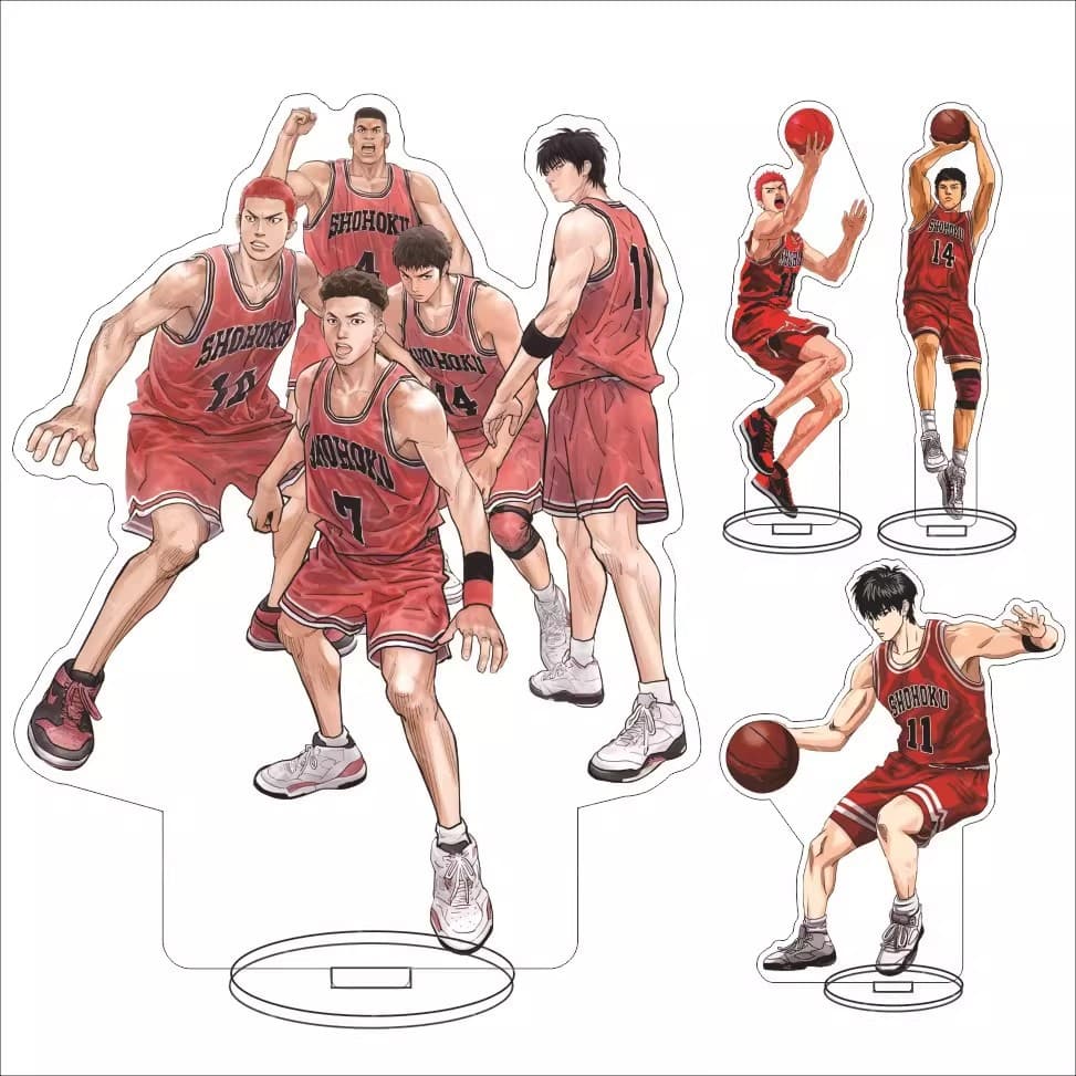 Slam Dunk Acrylic Standee Figure Rukawa Kaede Sakuragi Hanamichi Ryota Sakuragi Akagi Noriaki Anime Merchandise Acrylic Display Piece