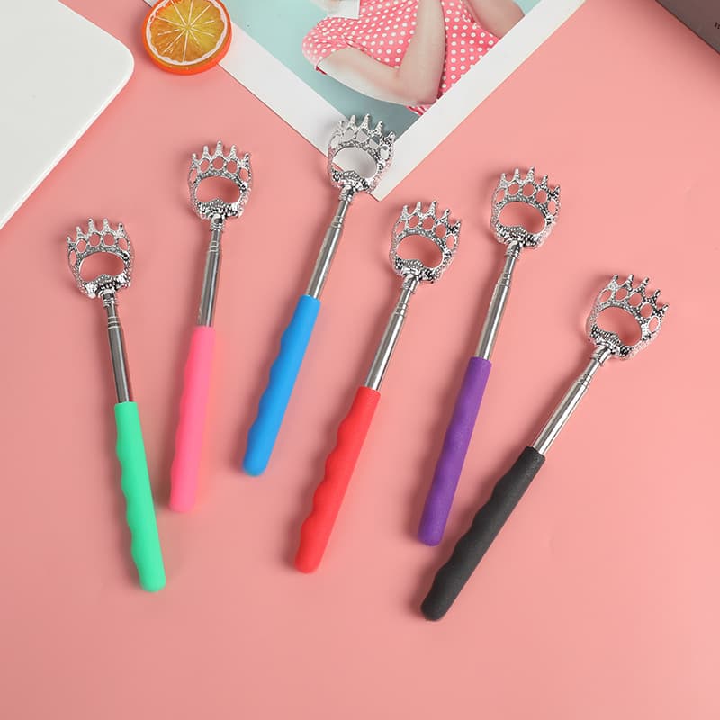 Ghost Hand Stainless Steel Telescopic Back Scratcher Home Massager Self-Service Stainless Steel Itch Scratcher