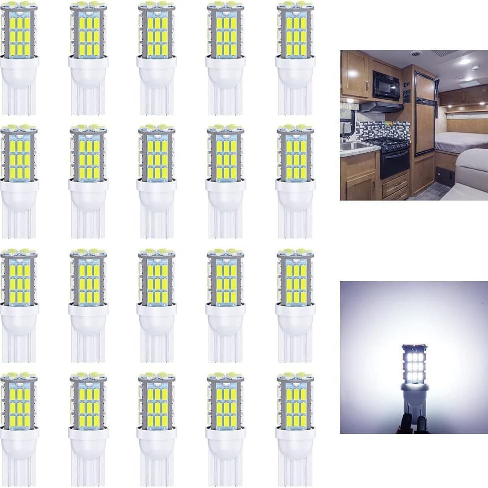 Popular LED car LED width indicator light T10 42smd 1210 3020 3528 instrument light rear trunk light