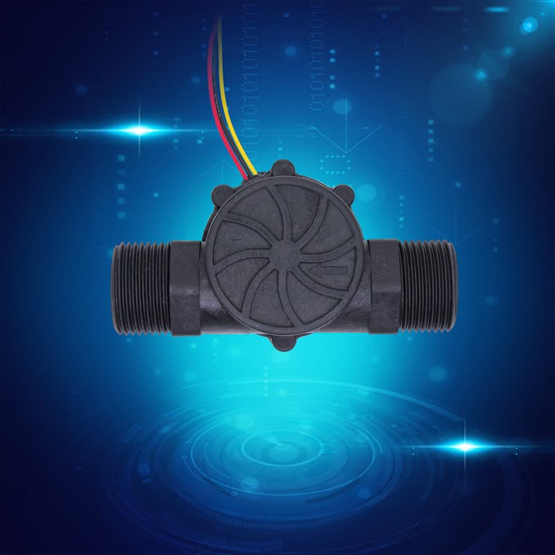 Saisheng'er Flow Sensor High-Precision Water Flow Sensor Switch Plastic Brass Stainless Steel Optional