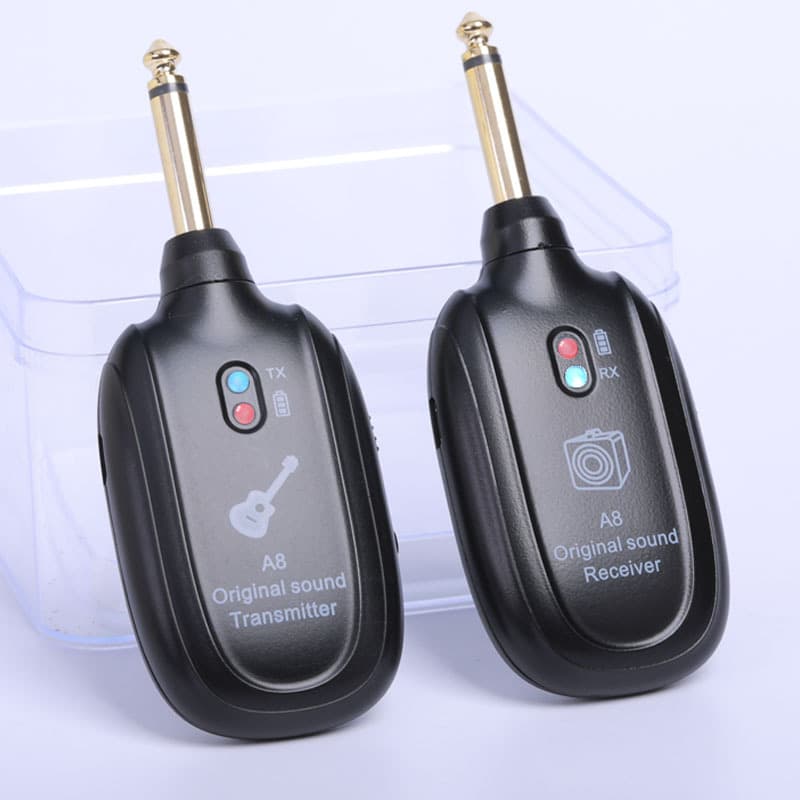 A8 Wireless Transmission Pickup for Acoustic Electric Guitar Tube Bass Amplifier Accessories