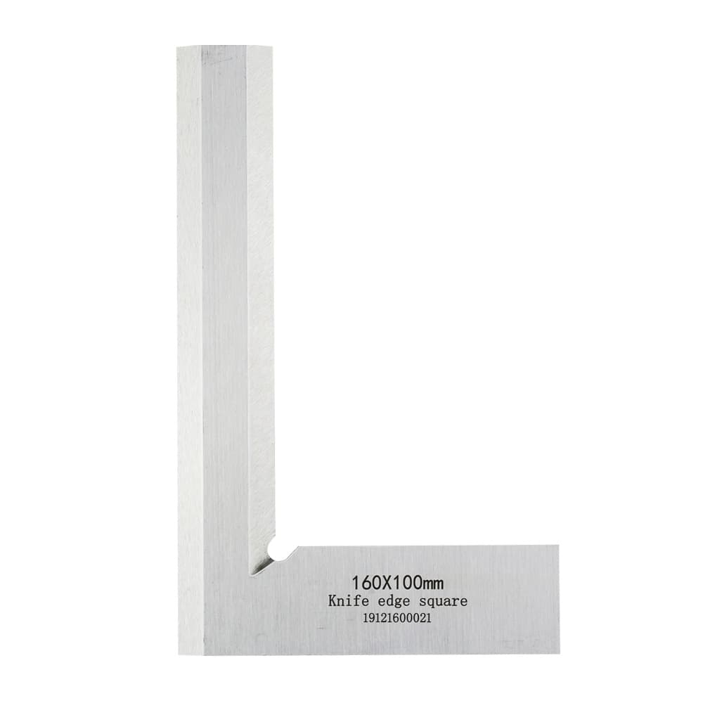 Deliang L-type carpenter carbon steel 90-degree knife-edge square knife-edge right angle square right angle measuring tool