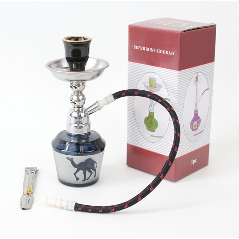 Mini Hookah, Arabic Hookah, Cross-Border Supply, Bar Single-Tube Glass Pipe, Shisha Complete Set