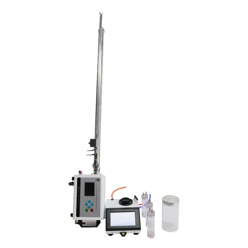 Industrial Flue Gas Emission Detection Nitrogen Oxides Online Monitoring Flue Gas Analyzer Sulfur Dioxide Detector System